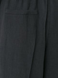 cropped linen trousers 