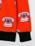 telephone print sweatshirt