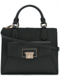 flap pocket medium tote