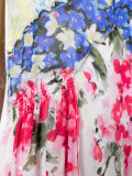 floral shift dress