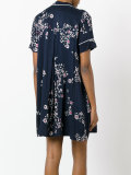 floral pyjama shirt dress