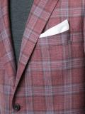 checked blazer