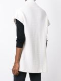 belted knit gilet