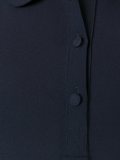 scalloped detail dress