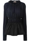 tiered ruched top