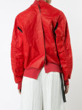 arm pocket bomber jacket