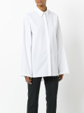 flared sleeves shirt