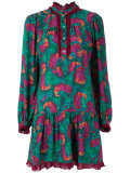 abstract print dress