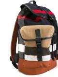 checked backpack