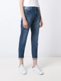 high waist straight jeans