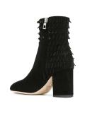 fringe detailing ankle boots