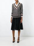 patterned pullover