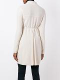 inverted pleat cardigan