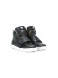 Greca strap hi-top sneakers