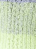 tonal cable knit jumper