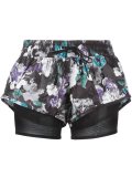 'Run Dark Blossom 2-in-1'层叠短裤