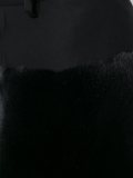 synthetic fur skirt 