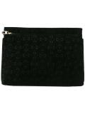 velvet clutch bag