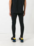 skinny fit trousers
