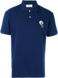 wolf patch polo shirt 