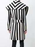striped coat 
