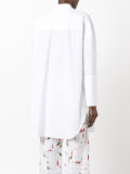 long tie waist shirt