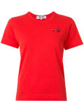 embroidered heart T-shirt