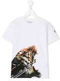 tiger print T-shirt 