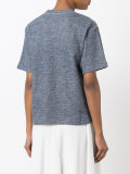 sunset print T-shirt