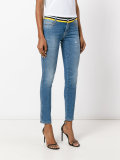 embellished back skinny jeans