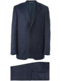 checked pattern suit