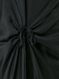 gathered detail shift dress