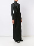 long dress with shoulder straps