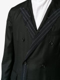 stripe overcoat 