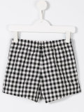 checked shorts 