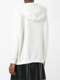 zipped hoodie