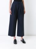 wide leg cropped pants