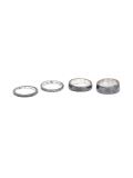 set of embossed rings