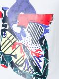 心脏插画印花T恤