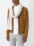 stripe detail scarf