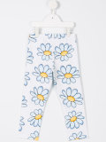 daisy print leggings