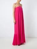 long silk dress