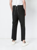asymmetric tailored trousers