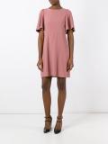 flared sleeve dress 