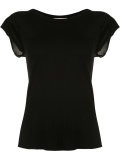scoop neck T-shirt