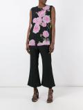 floral print top
