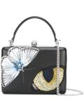 Big Obsession embroidered case clutch
