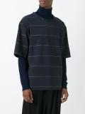 striped oversized T-shirt