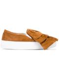bow slip-on sneakers