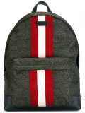 contrast stripe backpack